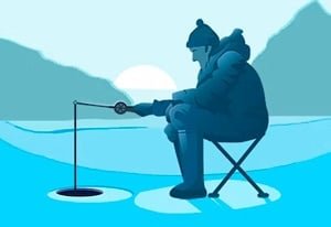 Best ice fishing gambling game in United Kigdom